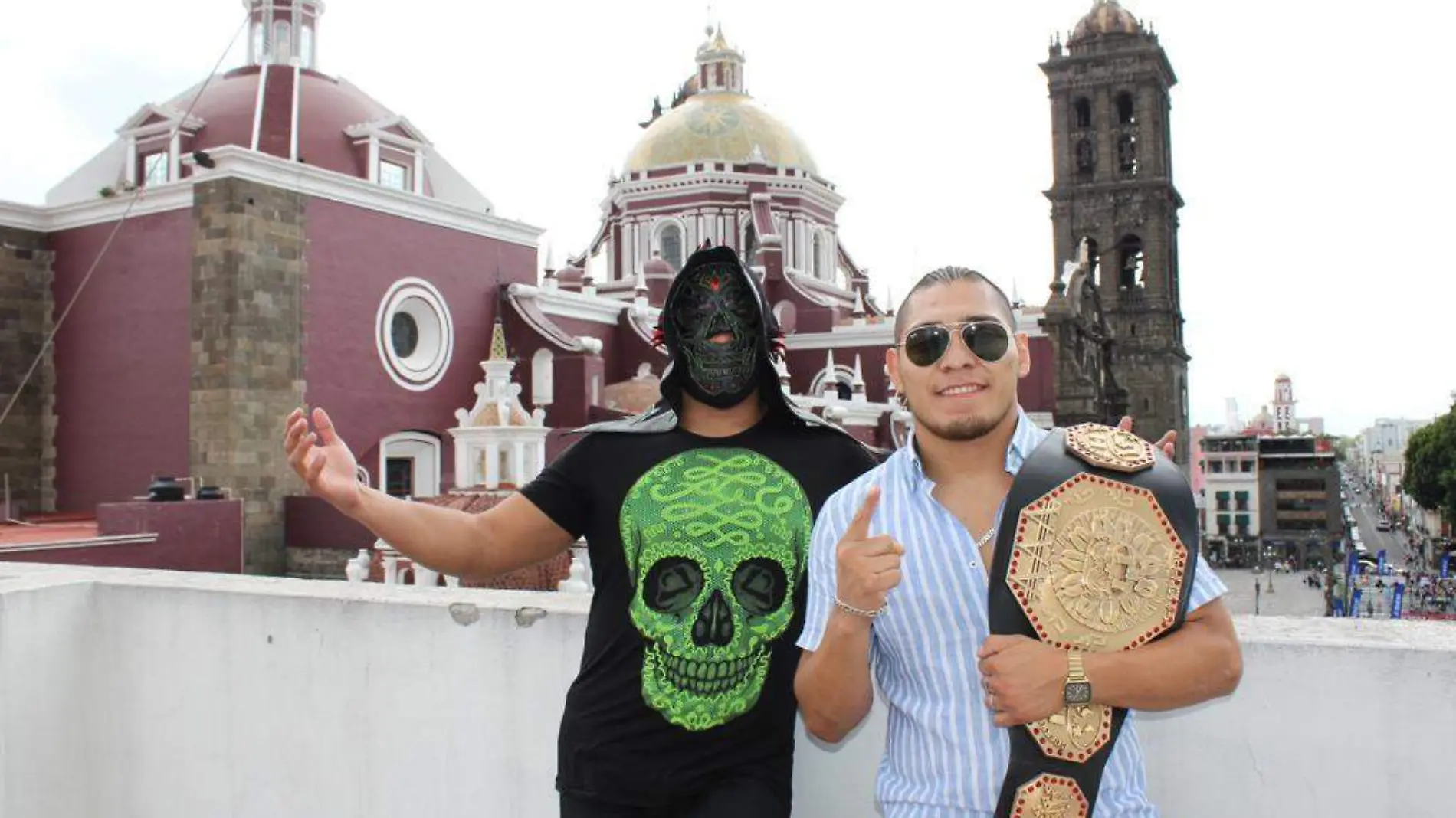 La Parka Negra e Hijo del Vikingo están decididos a tomar Puebla